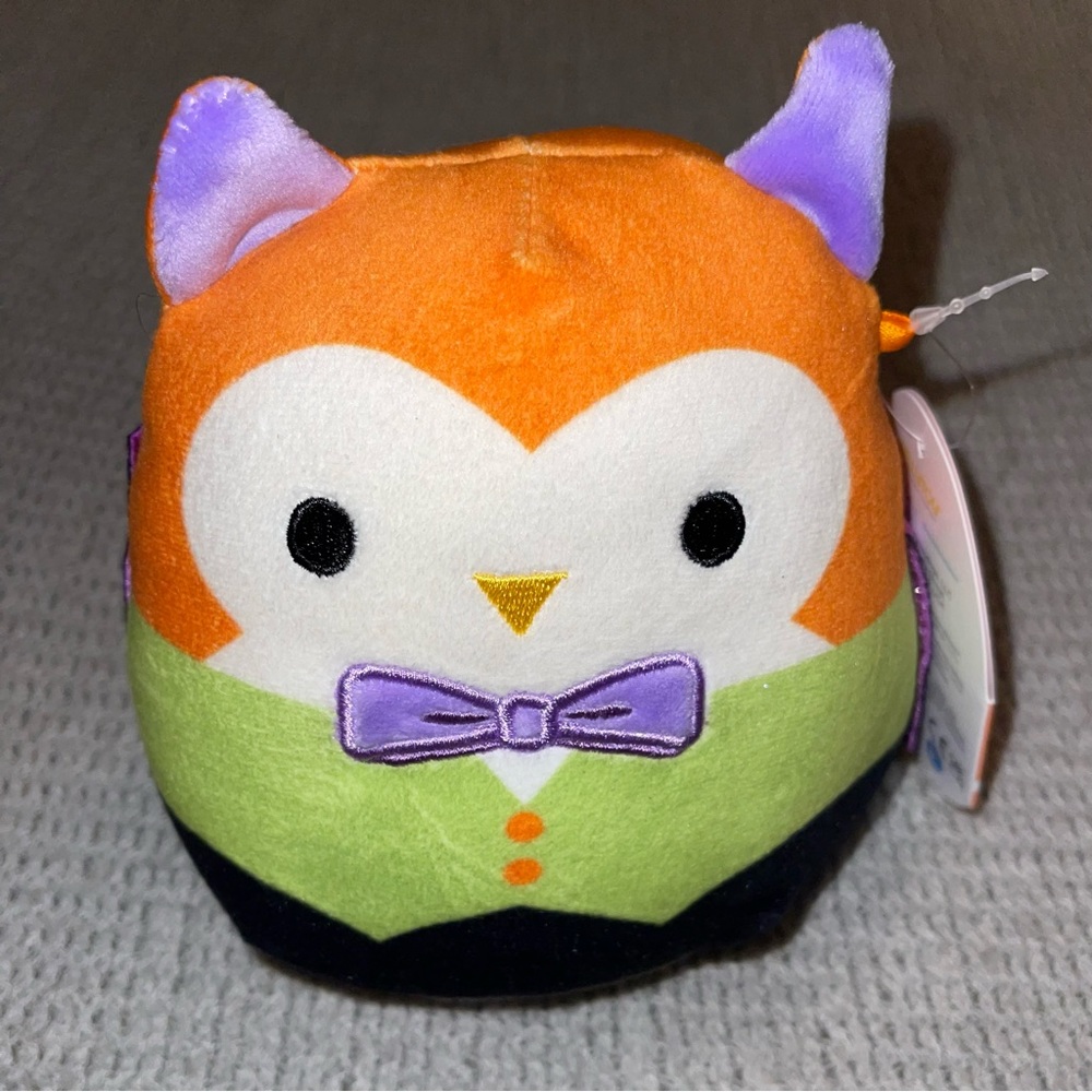 Halloween Squishmallows Ellette The Vampire Owl | 5” | BNWT